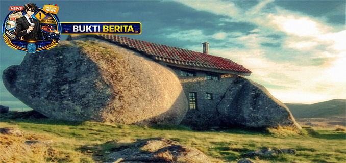 Ada Rumah Di Balik Batu, Dijuluki Paling Aneh Sedunia