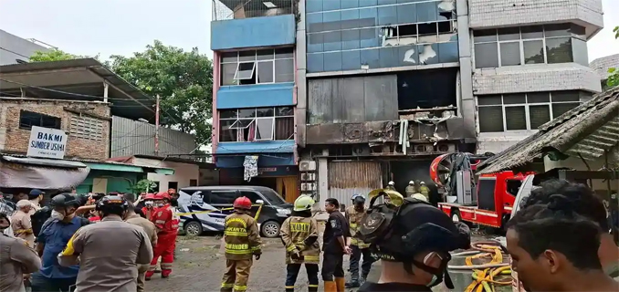 Voice Note Terakhir Korban Kebakaran Gedung Terra Drone Ke Keluarga